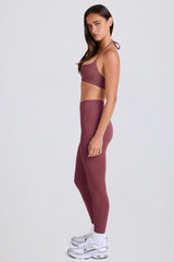 Four-Way Stretch High-Waist Leggings in Acai